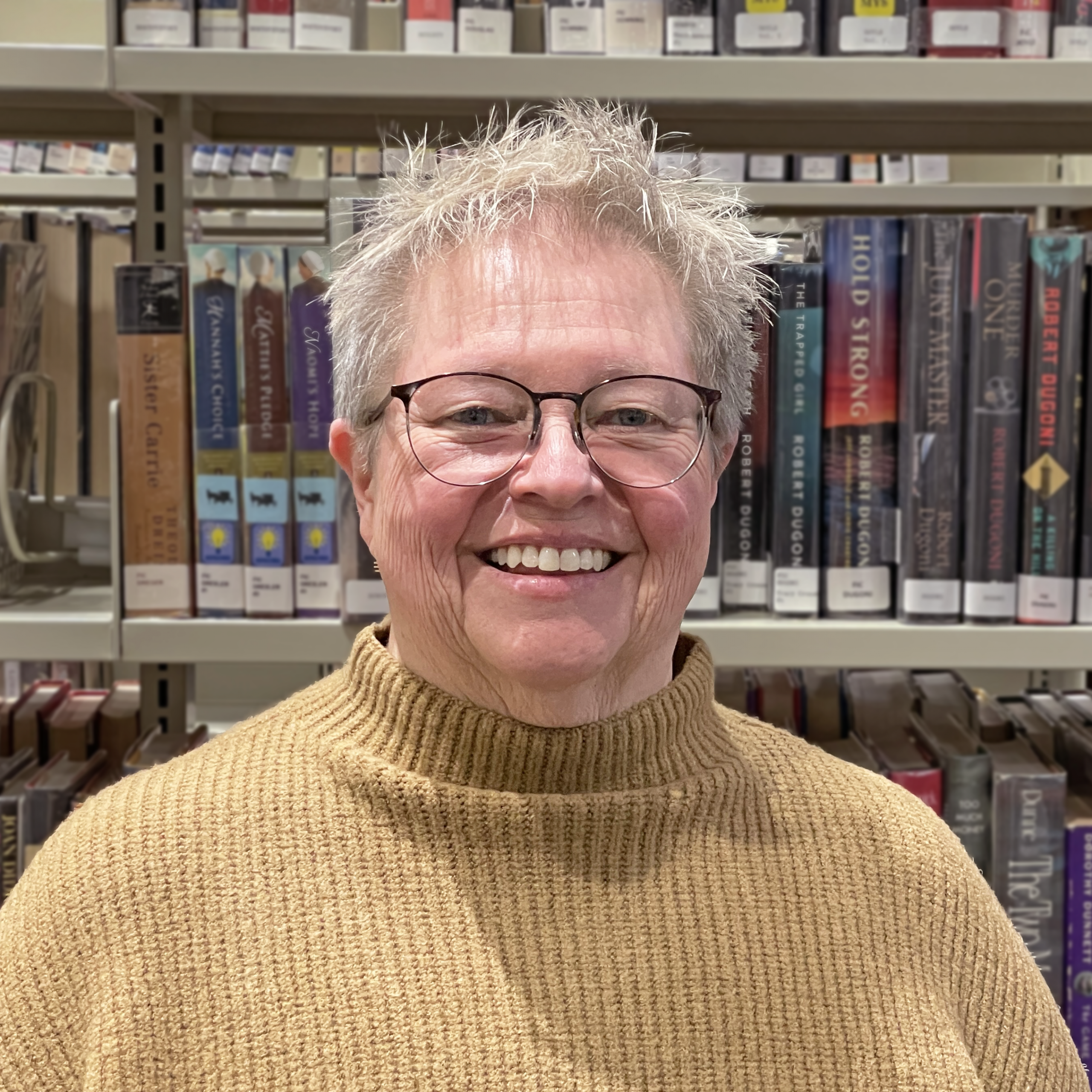 Terri Hebert, Library Director.